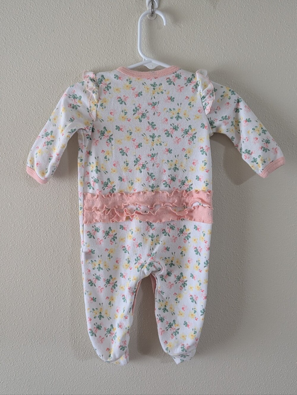 Ditsy Floral Ruffle Butt Pajamas - Picture 2 of 4